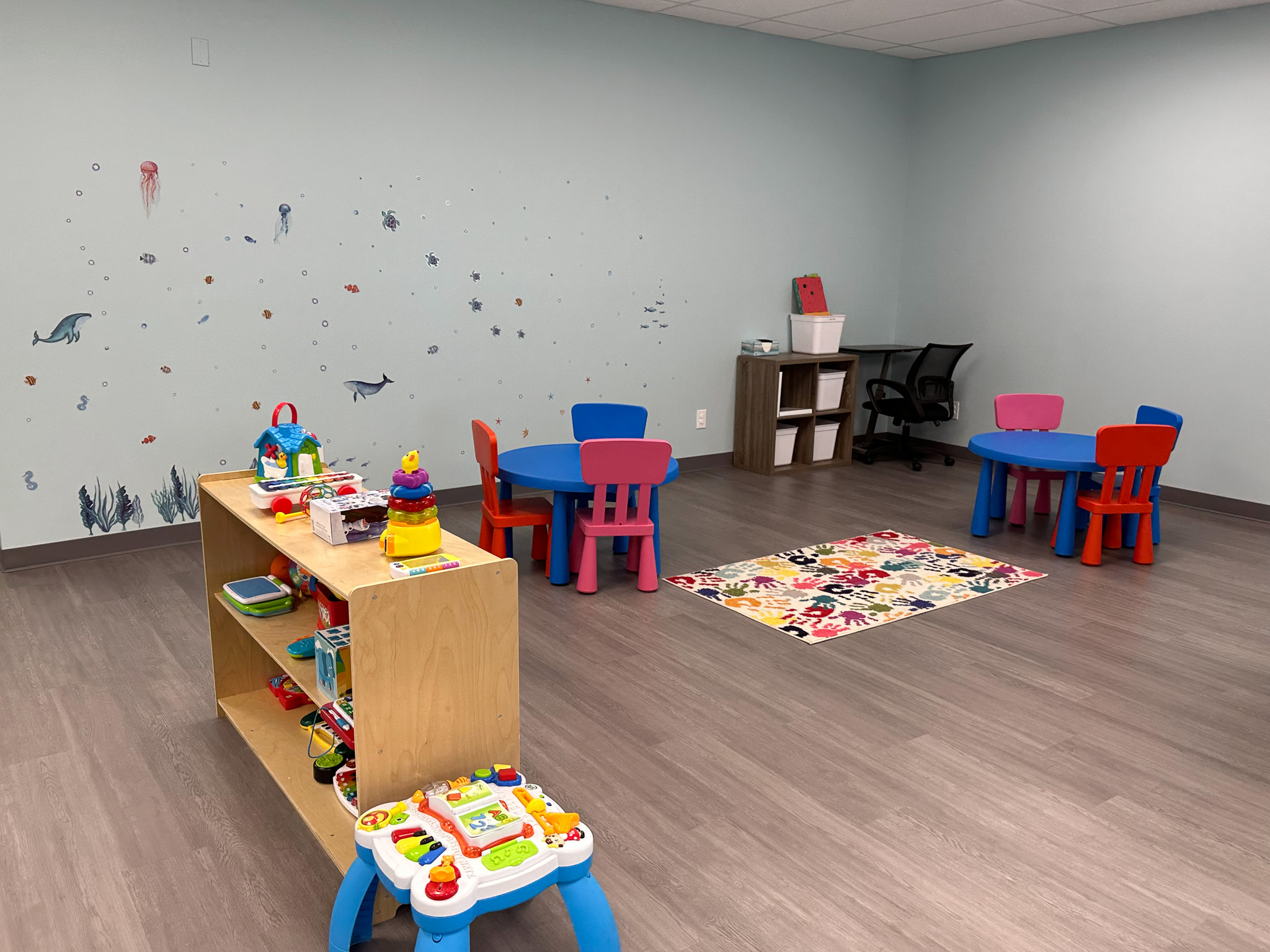 Salem ABA Center active play room