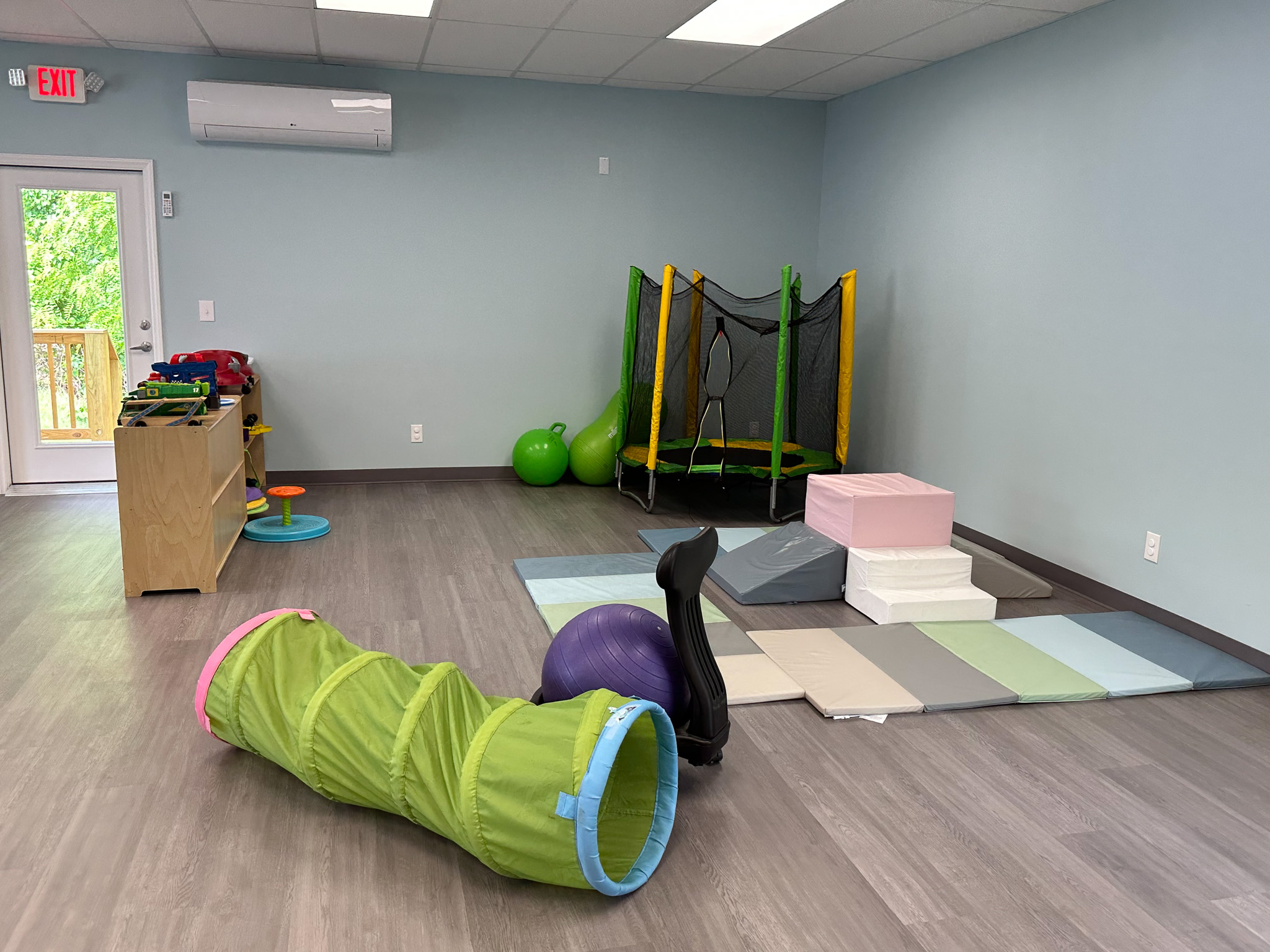 Salem ABA Center active play room